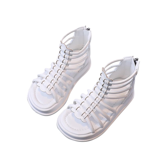 Soft Soled Sandals for Kids , Breathable Cloth Upper Rubber Sole Non Slip Design for Casual Wear and Outdoor Activities