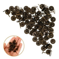 Raindrops 100pcs Vintage Flat Thumb Tacks Decorative Upholstery Tacks For Home Office Heavy Duty Furniture Antique Style