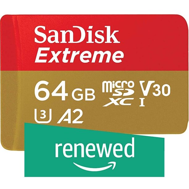 Sandisk 512gb Extreme Microsdxc Uhs I Memory Card With Adapter C10 U3 V30 4k Micro Sd Sdsqxa1 512g Gn6ma Renewed Walmart Com Walmart Com