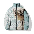 thumbnail image 4 of Abrigo de invierno moderno y versátil para hombre, ropa de algodón con estampado de esculturas personalizadas, chaquetas cómodas y cálidas, parkas para hombre, 4 of 5
