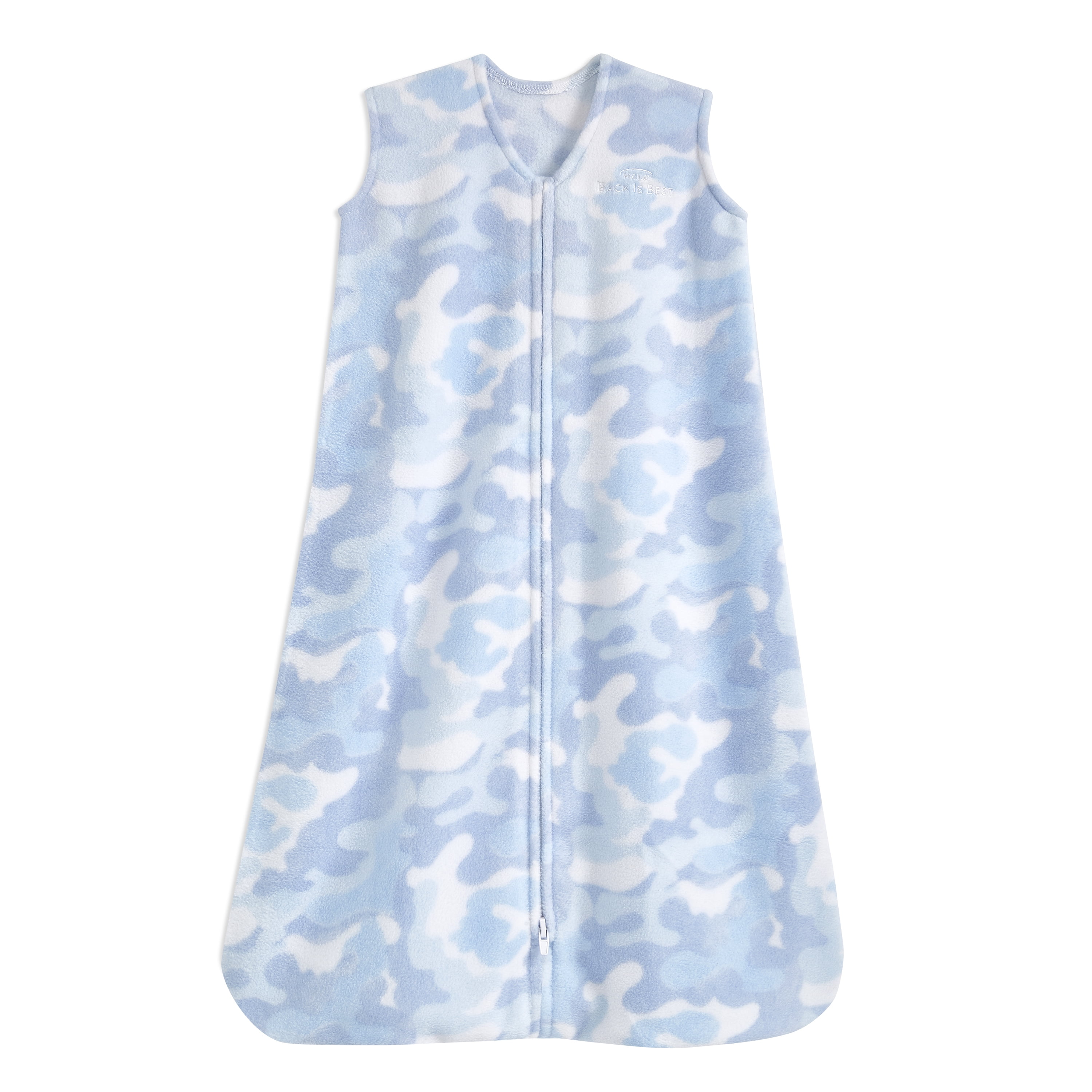 HALO® SleepSack® wearable blanket microfleece, sky + sea, large