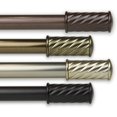thumbnail image 1 of Rod Desyne Hans 13/16" Single Curtain Rod, 18-28 inch, Antique Brass, 1 of 3