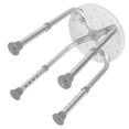 thumbnail image 4 of Silla de ducha redonda con altura ajustable y antideslizante para personas mayores., 4 of 14