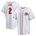 thumbnail image 1 of Men's Cincinnati Reds baseball jacket #2 LUX player baseball uniform, 1 of 2