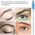 thumbnail image 5 of Eyelash Mascara Brushes, Superfine Fiber Multiple Uses Disposable Eyelash Eyebrow Brushes Reusable Soft Spiral Design for EyeLash Extension(blue), 5 of 5