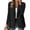 Black, variant on Baberdicy Womens Suit Women's Casual Solid Color Suit Jacket Lapel Keep Warm and Slim Loose Long Sleeve Fashion Cardigan Coat Womens Blazer Beige