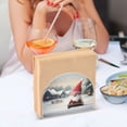 thumbnail image 6 of Ryvnso Winter Gnome Christmas Acrylic Napkin Holder Table Kitchen Paper Tissue Organization, 6 of 7
