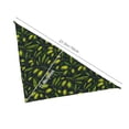 thumbnail image 6 of Junzan Green Branch Olive-1pcs Dog Bandanas,Dog Bandanas Scarf Triangle Bibs Kerchief Flannel Thicken Cotton Bandana for Small Medium Large Dogs and Cats, 6 of 9