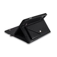 thumbnail image 3 of Dteck Portfolio Case for iPad Pro 11-inch 2022/2021/2020 with Pencil Holder, Mulitfunctional PU Leather Business Flip Case with Zipper Pocket Crossbody Strap Handbag Case for iPad Air 5 / Air 4,Black, 3 of 6