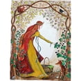 thumbnail image 1 of Pintura Taladro Diamante (DE9222) Kit Full Vine Garden Girl Imagen redonda DIY 5D Craft 45x60cm FLhrweasw Nuevo, 1 of 1