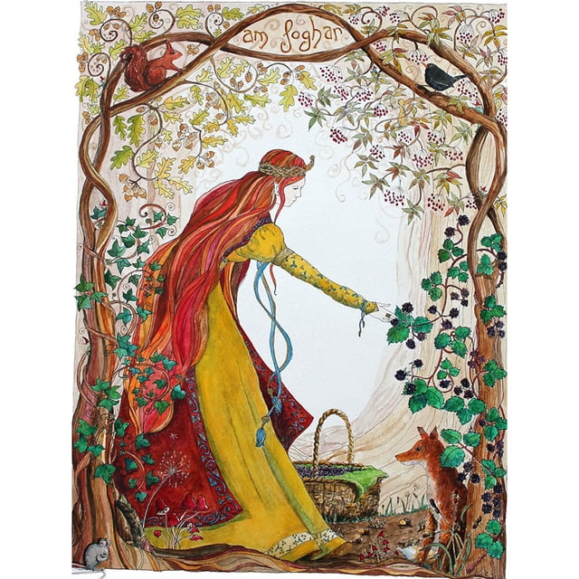 Pintura Taladro Diamante (DE9222) Kit Full Vine Garden Girl Imagen redonda DIY 5D Craft 45x60cm FLhrweasw Nuevo