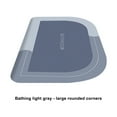 thumbnail image 4 of Alfombrilla de baño Bearachild superficie de terciopelo de diatomeas gris claro 40*60 CM, 4 of 6