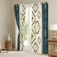 thumbnail image 3 of Castle Fairy Female Men Adults Hippie Aztec Curtains Pack of 2 (42x84 Each),Bohemian Tribal Curtains Blackout,Exotic Style Bedroom Curtains,Microfiber Bedroom Decor, 3 of 6