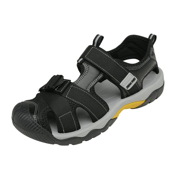 Dream Pairs Men’s Sport Outdoor Hiking Sandals Closed Toe Athletic