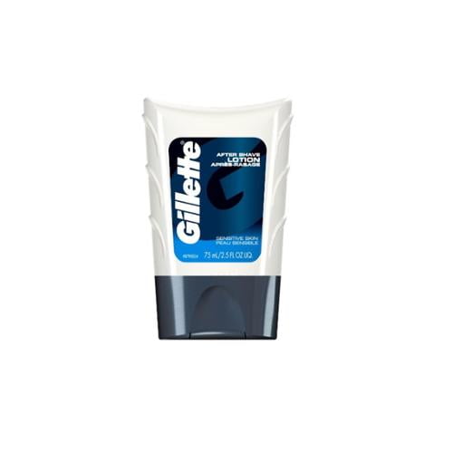 Gillette After Shave Lotion Sensitive Skin 2.50 oz (Pack of 6