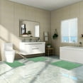 thumbnail image 6 of WNEXOPE Bathroom Floor Mat Set - Non-slip, Water-absorbent, Quick-dry - 3 Piece Set for Doorways, 6 of 8