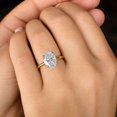 thumbnail image 2 of vylahjewellery Oval Cut Solitaire Engagement Ring, 4 Prong 10K Yellow Gold Vermeil Ring, Minimalist Single Ring, Dainty Wedding Promise Ring, 2 of 8