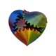 thumbnail image 1 of Juguete antiestrés con forma de corazón y engranajes, impreso en 3D, 1 of 6