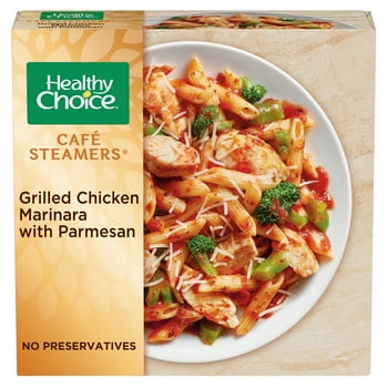 y Choice Cafe Steamers Grilled Chicken Marinara with Parmesan Frozen Meal, 9.5 oz (Frozen)