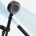 thumbnail image 2 of 5 mode high pressure hand shower with pause switch, one button hand shower for high water saving, 2 of 5