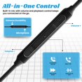 thumbnail image 3 of Auriculares con cable USB-C RS Traders, paquete de 2, con micrófono y control de volumen, 3 of 6