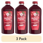 (3 pack) Bolthouse Farms 100% Pomegranate Fruit Juice, 52 oz