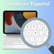 thumbnail image 3 of Funda Magic Keyboard MR. GADGETS para ipad Mini 6/7 8.3 Español Color Blanco, 3 of 9