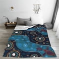 thumbnail image 5 of Pofeuu Bohemian Turtle Print Ultra-Soft Micro Fleece Blanket,for Bed Or Sofa,All Season Throw Blankets Flannel Blanket-60"x50", 5 of 7