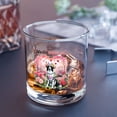 thumbnail image 3 of Hello Valentine’s Day Border Collie Flower Crown Romantic Pink Floral 11oz Whiskey Glass Mug Borders Dog Lovers Gifts Idea Whiskey Cocktail Glasses Cup - 00031, 3 of 5
