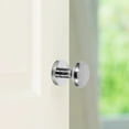 thumbnail image 4 of DINHEAROM 1Pack Keyless Door Lock Knob in Silver for Homeowners with No Locking Function, 4 of 8