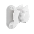 thumbnail image 3 of Soporte de ducha de mano ajustable de ABS blanco de 72x50x80mm, paquete de 3, 3 of 5