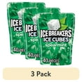 thumbnail image 2 of (3 pack) Ice Breakers Ice Cubes Spearmint Flavored Sugar Free Chewing Gum, Bottle 3.24 oz, 40 Pieces, 2 of 21