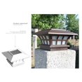 thumbnail image 3 of Solar Post Light Columns Lamp Outdoors Waterproof Solar LED Fence Lamps for Garden Street, 3 of 5