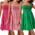 thumbnail image 4 of AJZIOJIRO Women Sleeveless Swing Dress Casual Tshirt Sundress Summer Dresses for Women S-2XL, 4 of 9