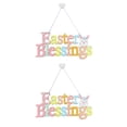 thumbnail image 3 of Monstrate 1 Juego de decoraciones para puertas, patrón de letras de primavera, letrero para puerta, suministros para fiestas, carteles de de Type2 NO2, 3 of 6