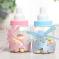 thumbnail image 4 of 24PCS Fillable Bottles Baby Shower Favors Prizes Candy Container Blue Pink Party, 4 of 7