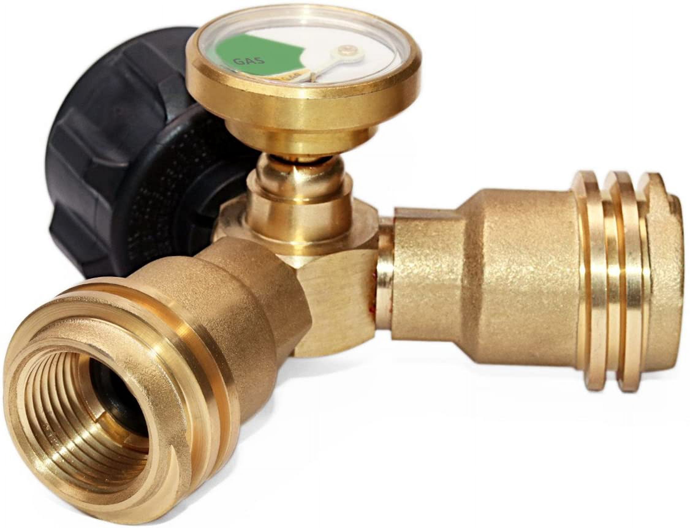 DOZYANT Propane Tank Y Splitter Adapter - Thumbnail 4