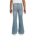 thumbnail image 5 of Wonder Nation Girl's Core Flare Jegging Jeans, Sizes XS-3XLP, 5 of 6