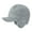 Light Grey, variant on D-GROEE Winter Beanie with Visor & Earflaps for Men Outdoor Woolen Yarn Knitted Hat