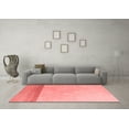 thumbnail image 3 of Ahgly Company Machine Washable Indoor Rectangle Solid Red Modern Area Rugs, 2' x 3', 3 of 4