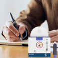 thumbnail image 5 of Erasable Ink Pen - Push Action Smooth Writing with Refillable Cartridges for Effortless Note-Taking and Styling 5PCS, 5 of 5