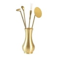 thumbnail image 2 of 5 Pieces Incense Burner Kit Incense Tool Set Brass Construction for Meditation Tea Room Living Room, 2 of 9