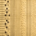 thumbnail image 1 of Ahgly Company Indoor Square Solid Brown Modern Area Rugs, 4' Square, 1 of 4