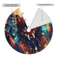 thumbnail image 2 of Picia Mystic Wolf Dreamcatcher Print Christmas Tree Skirt , Christmas Tree Skirt Ornaments for Merry Christmas Holiday Party Decorations Indoor Outdoor-48", 2 of 7
