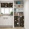 thumbnail image 2 of Coffee Kitchen Curtains Black Window Curtains and Valances Set 36 Inch, Coffee House Short Tier Curtain for Kitchen, Coffee Shop Small Kitchen Decor, 2 of 5