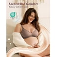thumbnail image 3 of Momcozy Nursing Bras for Breastfeeding, Seamless Pregnancy Maternity Bra Wireless Classic Jelly Strip Support Nursing Bra, 3 of 9
