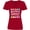 Red, variant on Inktastic Autism Awareness Support and Understanding Puzzle Pieces Women's V-Neck T-Shirt