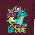 thumbnail image 3 of Monsters Inc - We Scare Because We Care - Men's Short Sleeve Graphic T-Shirt, 3 of 5
