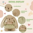 thumbnail image 5 of Guvpev 6" Bunny Stuffed Animals, Soft & Cute Rabbit Plush Toy with Floppy Ears, Bunny Cuddly Doll, Unique Birthday Gift, 5 of 8