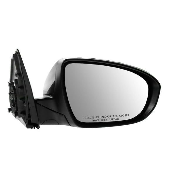 TRQ Passenger Side Mirror Heated Manual Folding Paint to Match Fits 2012-2013 Kia Optima KI1321162